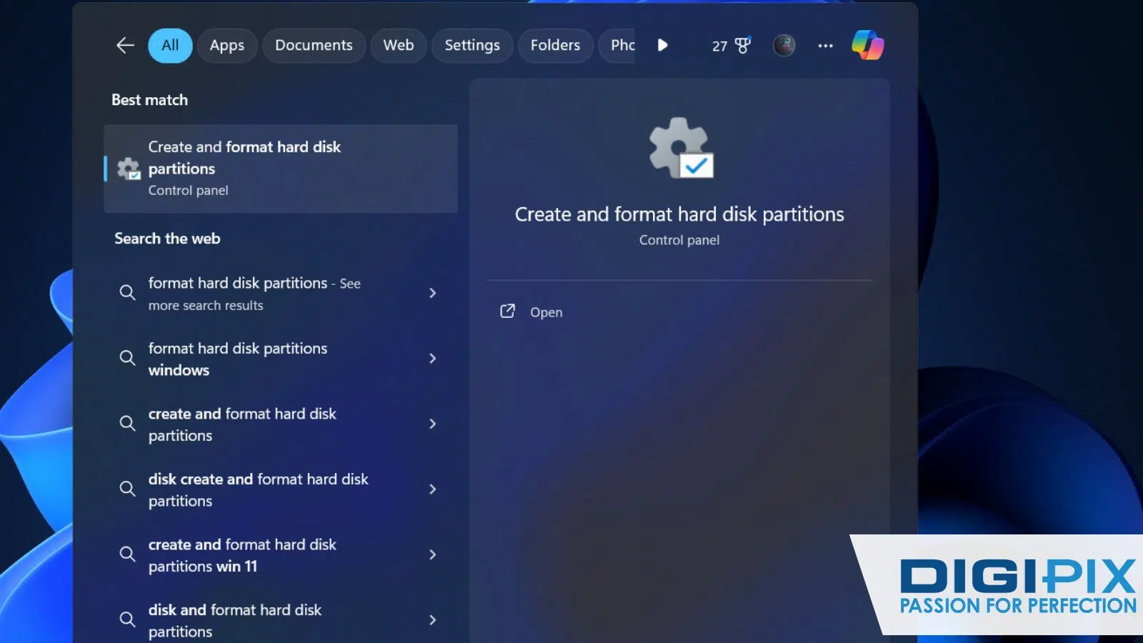 How To Do Partition In Windows 11