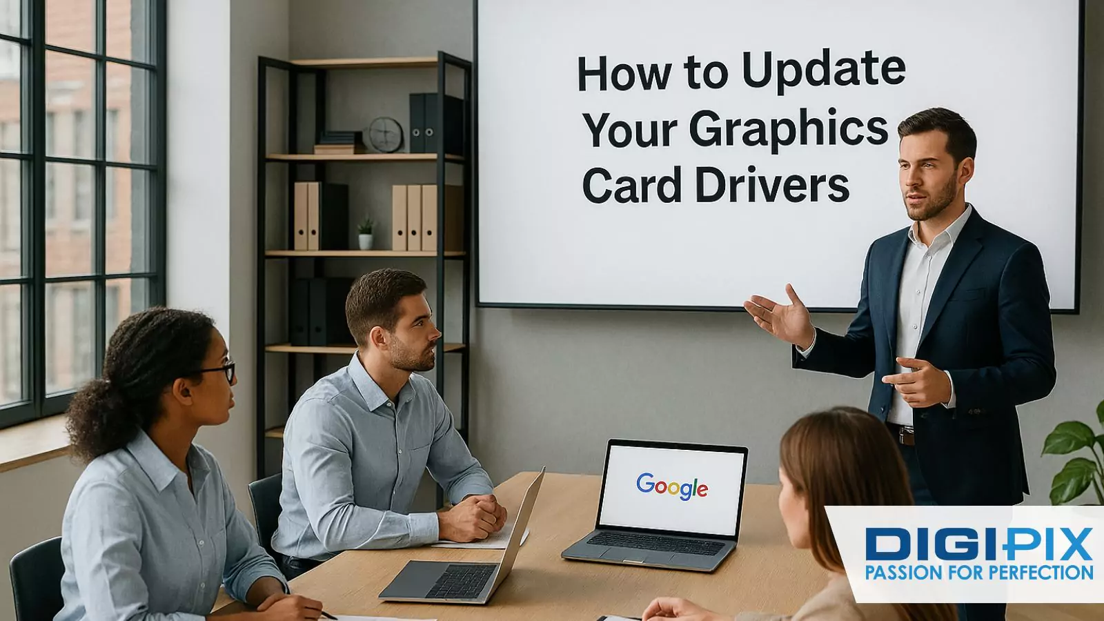 Keep your graphics smooth! Learn how to update your GPU drivers with DigiPix inc. where performance meets passion