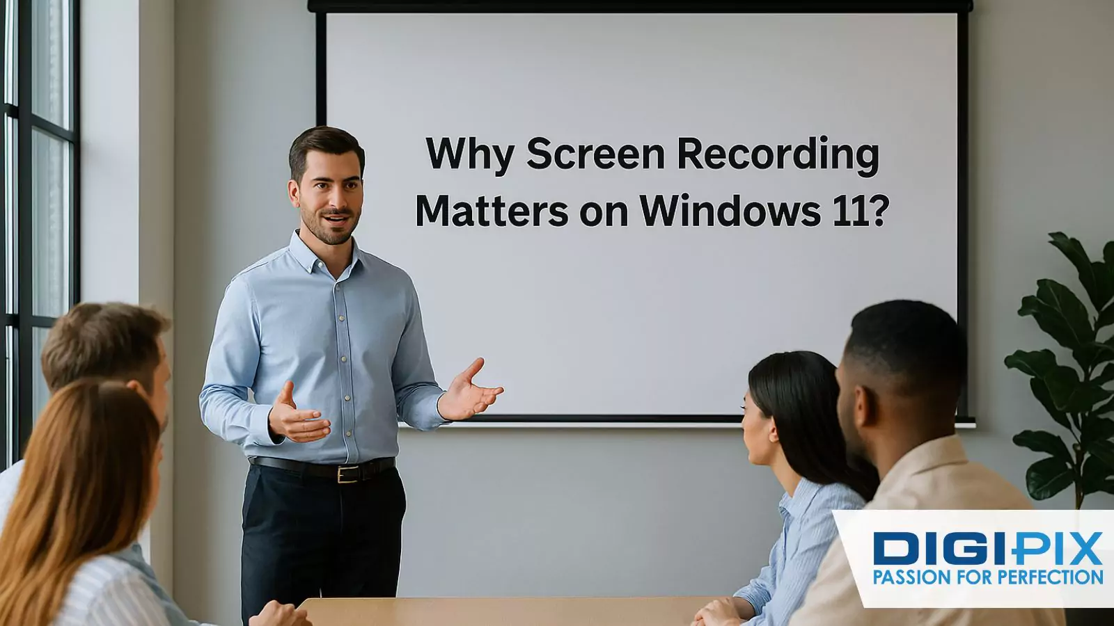 Discover the Power of Screen Recording on Windows 11 with DigiPix Inc. Where Passion Meets Perfection!