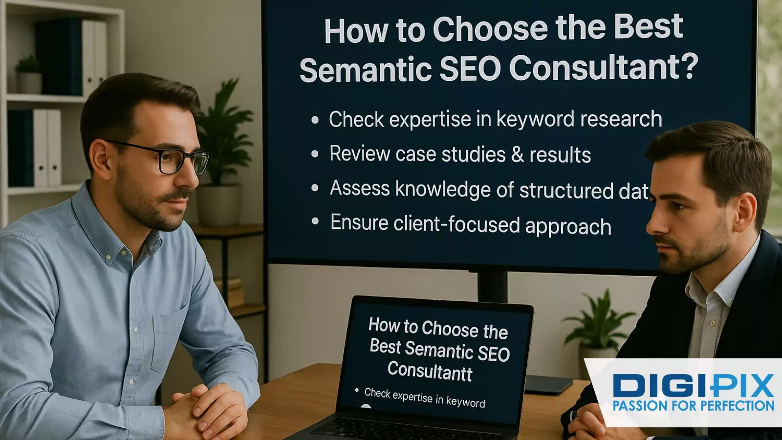 Choose a partner with keyword mastery, proven case studies, structured-data expertise & a client-first approach trust DigiPix to guide your Semantic SEO journey!