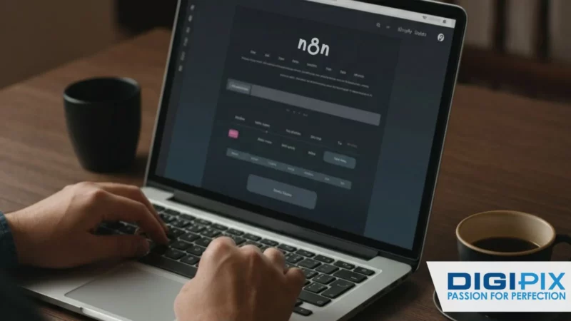 DigiPix Inc-Can We Build Websites with n8n_ (banner)