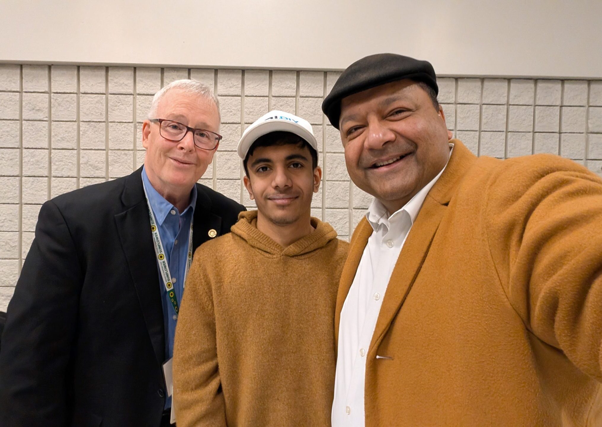 Regional Chair & CEO Durham region John Henry, Bazil & Khurram Qureshi